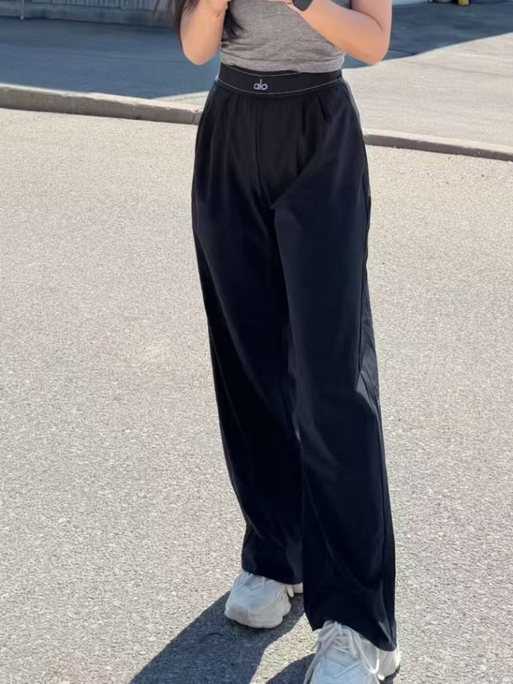👟ALO Yoga Yoga Trousers Black  30-inch Length  Unisex🖤Regular Size - Picture 6 of 6